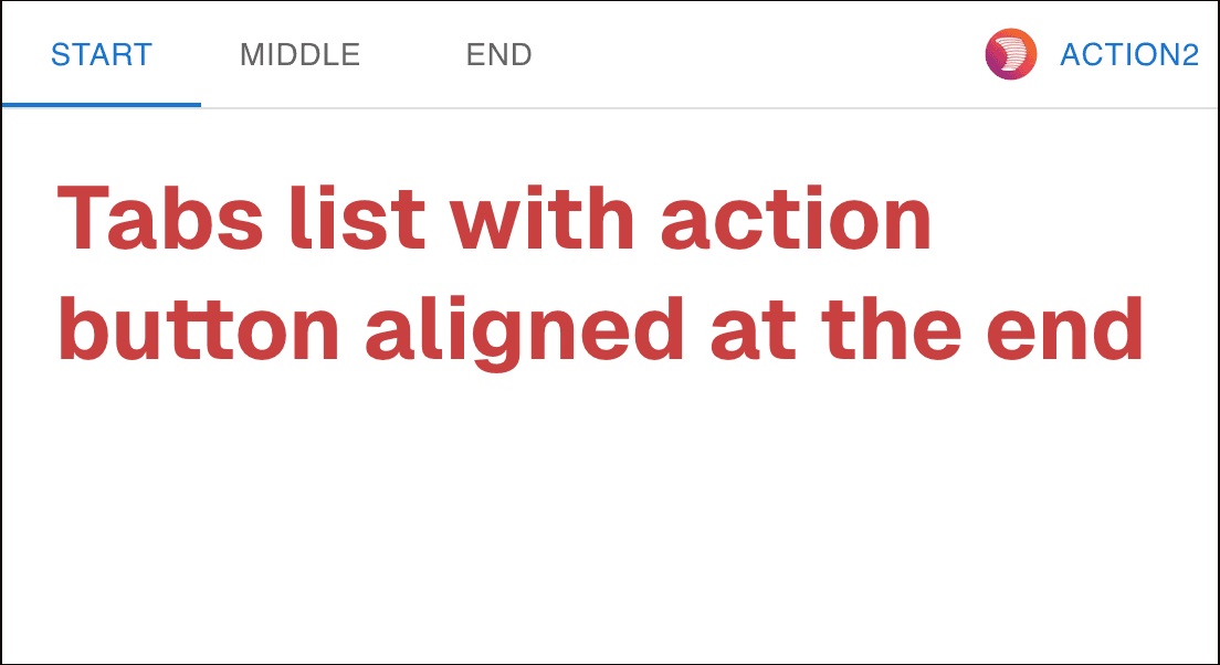 Cover Image for Material UI v5 tabs list with action buttons using NextJS v15